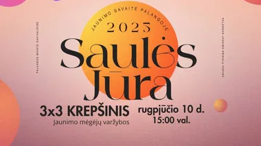 Jaunimo 3x3 krepšinio mėgėjų varžybos | „Saulės jūra“ 2025