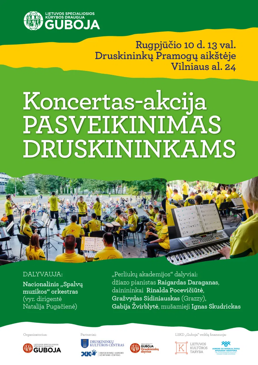 Koncertas-akcija PASVEIKINIMAS DRUSKININKAMS Koncertas-akcija PASVEIKINIMAS DRUSKININKAMS