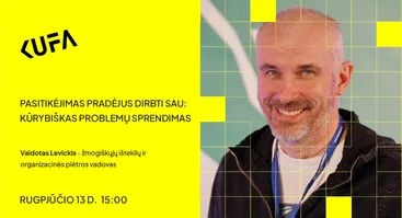 Pasitikėjimas pradėjus dirbti sau: kūrybiškas problemų sprendimas