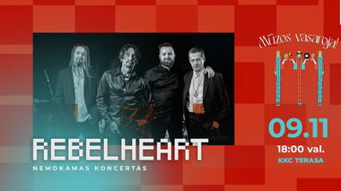 Rebelheart | Mūzos vasaroja!