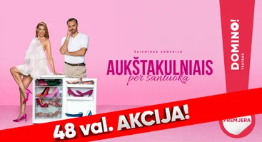 Premjera! Žaisminga komedija „Aukštakulniais per santuoką“
