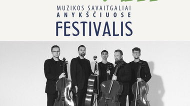 Violončelių kvinteto „Cello club“ koncertas. XIII-asis festivalis „Muzikos savaitgaliai Anykščiuose“