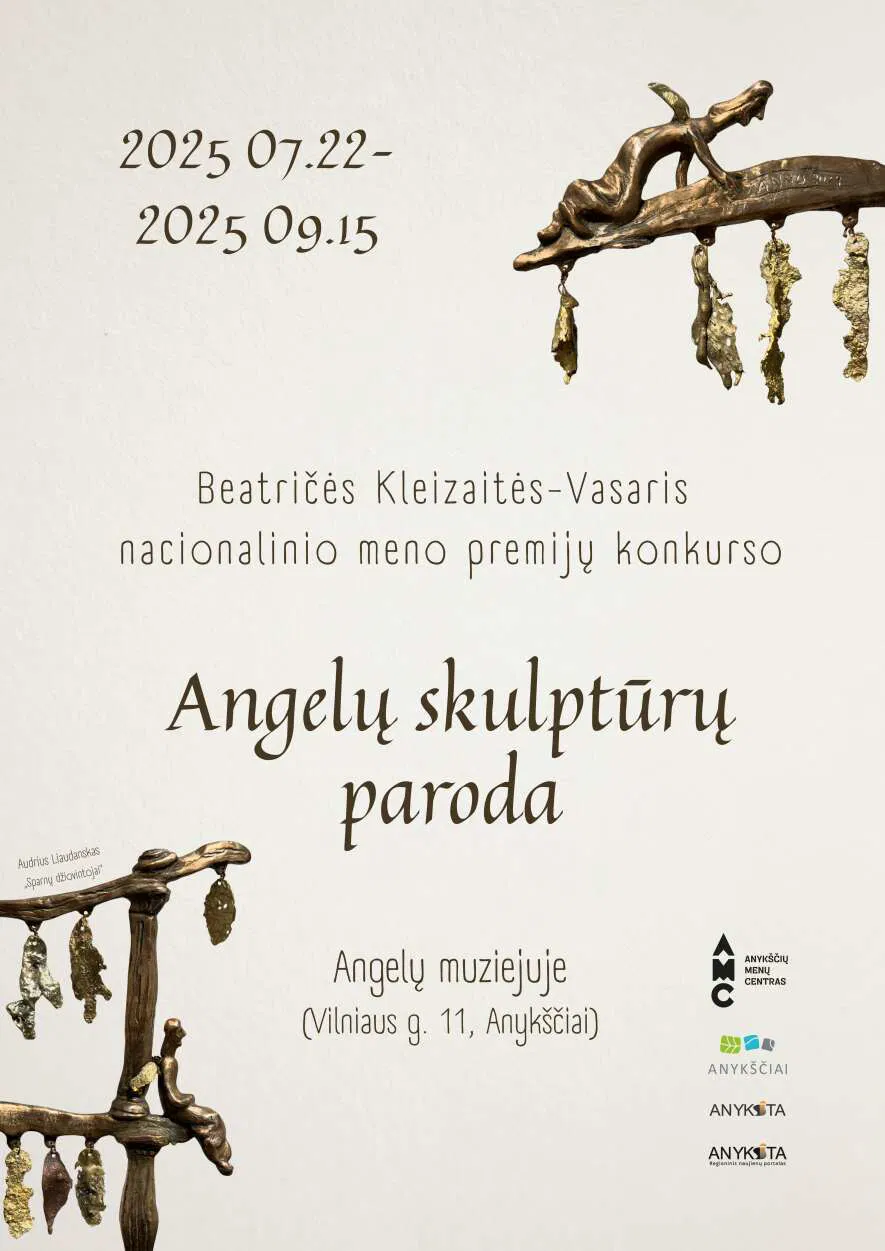 Angelų skulptūrų paroda Anykščių Angelų muziejuje Angelų skulptūrų paroda Anykščių Angelų muziejuje