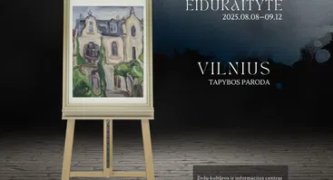 Rūtos Eidukaitytės tapybos paroda "Vilnius"