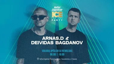 Volfas Engelman ICE Non-alco Party with Arnas D. & Deividas Bagdanov