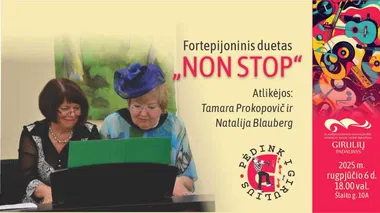 Fortepijoninio dueto „NON STOP“ koncertas