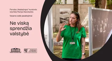 Vasaros sodo pasakojimai „Ne viską sprendžia valstybė“