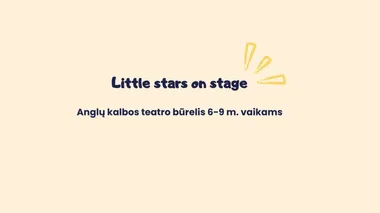Anglų kalbos teatro būrelis vaikams