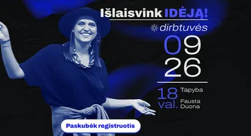 Tapybos dirbtuvės su Fausta Duona | IŠLAISVINK IDĖJĄ