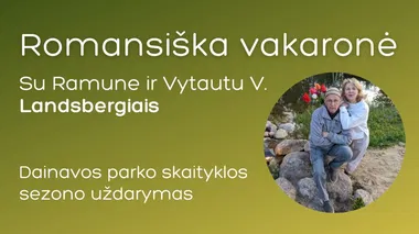 „Romansiška vakaronė“ su Ramune ir Vytautu V. Landsbergiais
