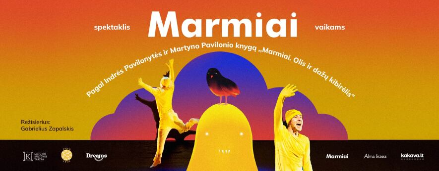MARMIAI - muzikinis spektaklis vaikams ,,Olis ir dažų kibirėlis" rež. G. Zapalskis
