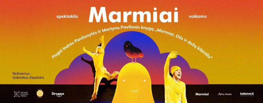 MARMIAI - muzikinis spektaklis vaikams ,,Olis ir dažų kibirėlis