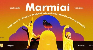 MARMIAI - muzikinis spektaklis vaikams ,,Olis ir dažų kibirėlis" rež. G. Zapalskis