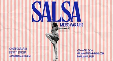 MERGVAKARIS SU SALSA šokių choreografija