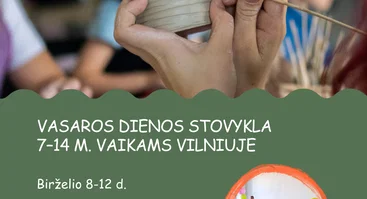 Keramikos dienos stovykla vaikams Vilniuje