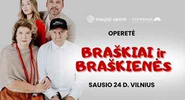  Operetė „BRAŠKIAI IR BRAŠKIENĖS“ Vilnius
