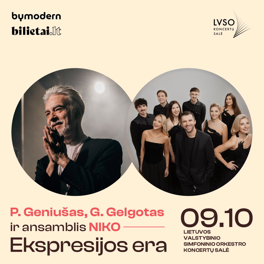 „EKSPRESIJOS ERA“ Finalinis koncertas | G. Gelgotas, P. Geniušas ir ansamblis NIKO