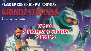 Žilvinas Kerbelis | STAND UP | KRINDŽATRONAS [VILNIUS]