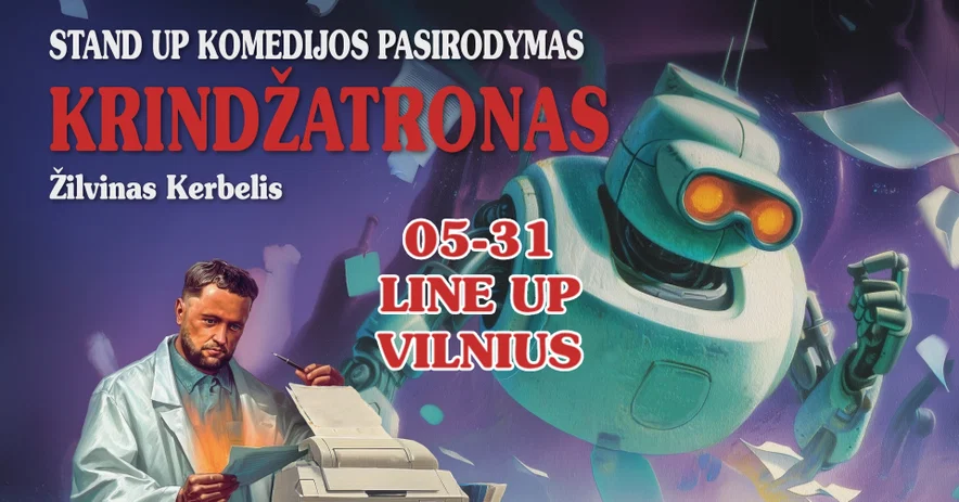 Žilvinas Kerbelis | STAND UP | KRINDŽATRONAS [VILNIUS]