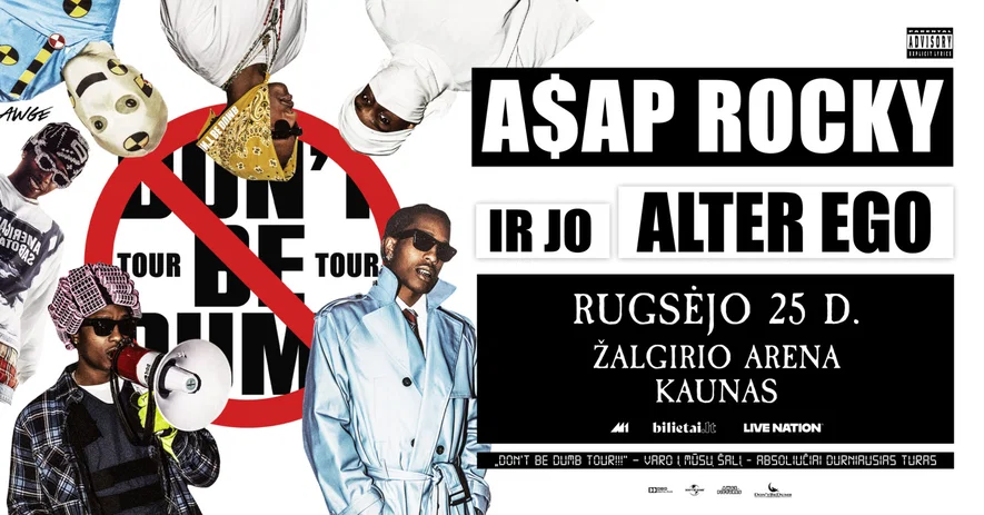 A$AP Rocky - Don't Be Dumb World Tour