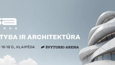 "SA paroda. Statyba ir architektūra" Klaipėdoje 2026