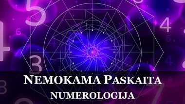 Online – NEMOKAMA PASKAITA | NUMEROLOGIJA – SKAIČIŲ PASLAPTYS