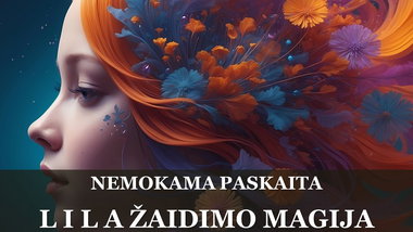 Online – NEMOKAMA PASKAITA | LILA ŽAIDIMO MAGIJA