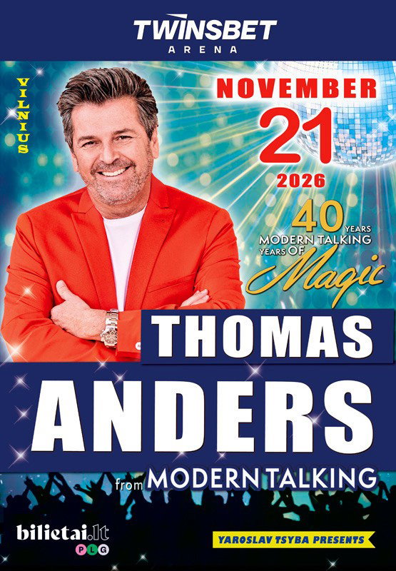 THOMAS ANDERS from Modern Talking