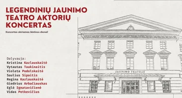 Legendinių Jaunimo teatro aktorių koncertas | Bistrampolio dvaras