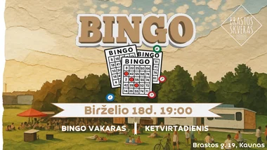 BINGO vakaras „Brastos skvere“ Kaune #2