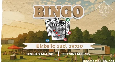 BINGO vakaras „Brastos skvere“ Kaune #2