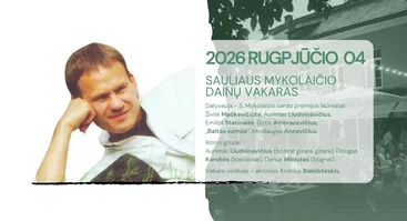 „Artistai” gyvai | Sauliaus Mykolaičio dainų vakaras