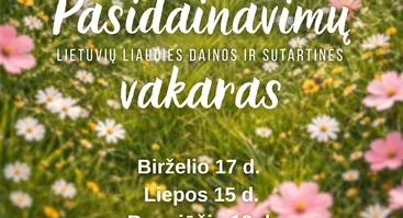 Pasidainavimų vakarai. Lietuvių liaudies dainos ir sutartinės 
