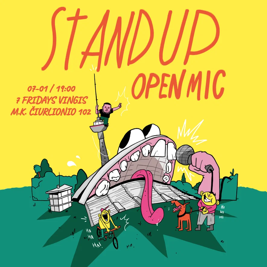 STAND UP OPEN MIC