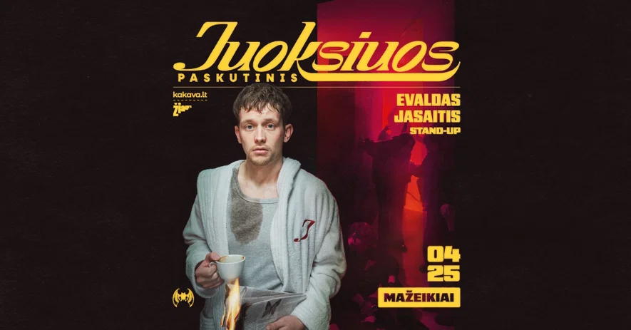 EVALDAS JASAITIS | Stand-up | „Juoksiuos Paskutinis“