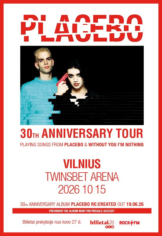 Placebo | 30th Anniversary tour