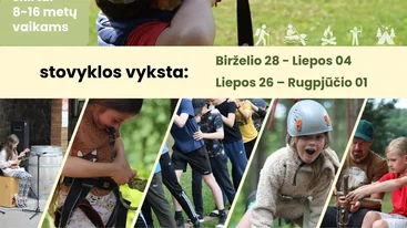 vasaros stovykla 2026 "ELNIO RAGAS"