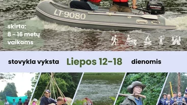 Vasaros stovykla 2026 "JŪRŲ SKAUTAI NESKAUTAMS"