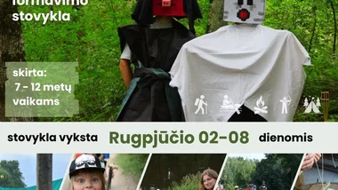 Vasaros stovykla 2026 "Mano kraftas"
