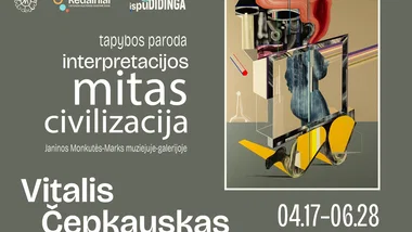 Vitalio Čepkausko tapybos paroda „Interpretacijos-mitas-civilizacija”