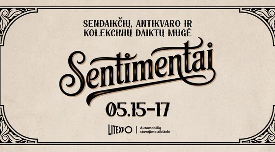 Sentimentai mugė Litexpo