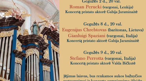 Muzika senajame vienuolyne 2026: Eugenijus Chrebtovas ir Gianluigi Spaziani
