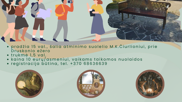 M. K. Čiurlionio pėdomis Druskininkuose