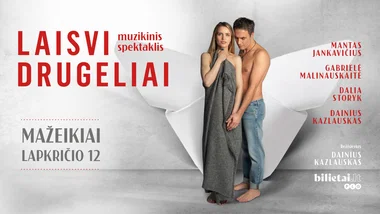 Muzikinis spektaklis „Laisvi drugeliai“