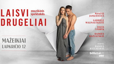 Muzikinis spektaklis „Laisvi drugeliai“