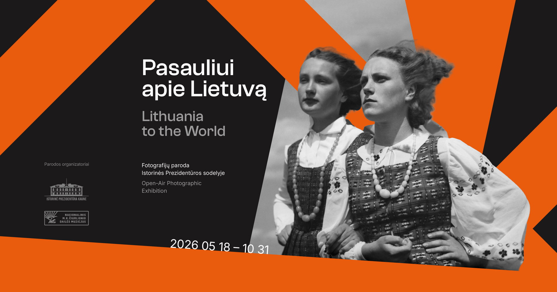 Archyvinių fotografijų paroda „Pasauliui apie Lietuvą“ Istorinės Prezidentūros sodelyje