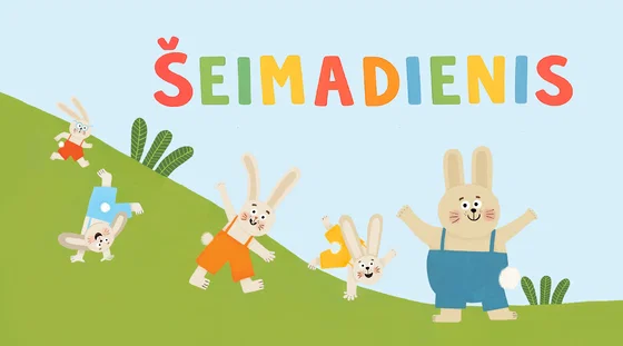 Šeimadienis! Knygos „Slėpynės“ skaitymai ir zuikių nuotykiai miške