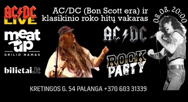 AC/DC (Bon Scott era) + klasikinio roko hitai | Palanga