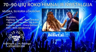 70–90-ŲJŲ ROKO HIMNAI IR NOSTALGIJA (MUZIKA, SU KURIA UŽAUGOME)
