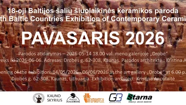 Šiuolaikinės keramikos paroda „Pavasaris 2026“